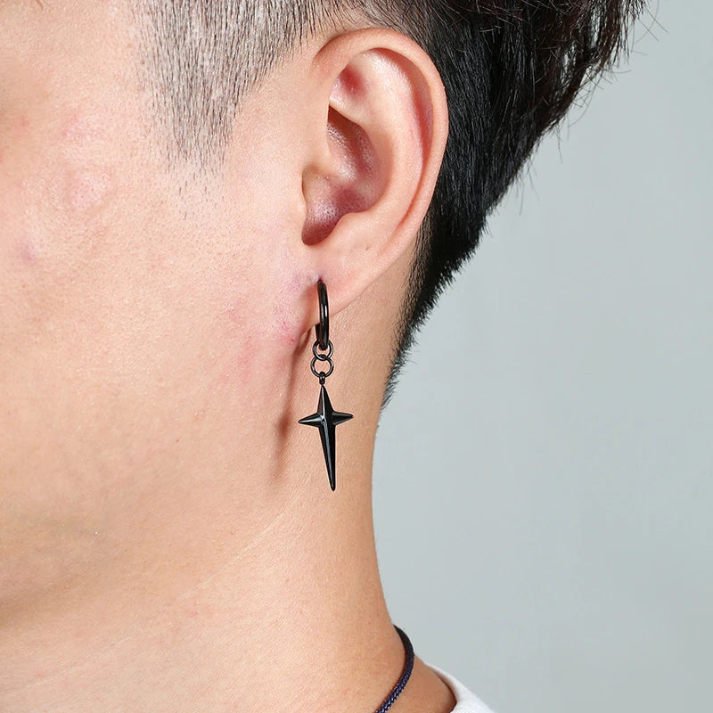 Cross Stars Dangle