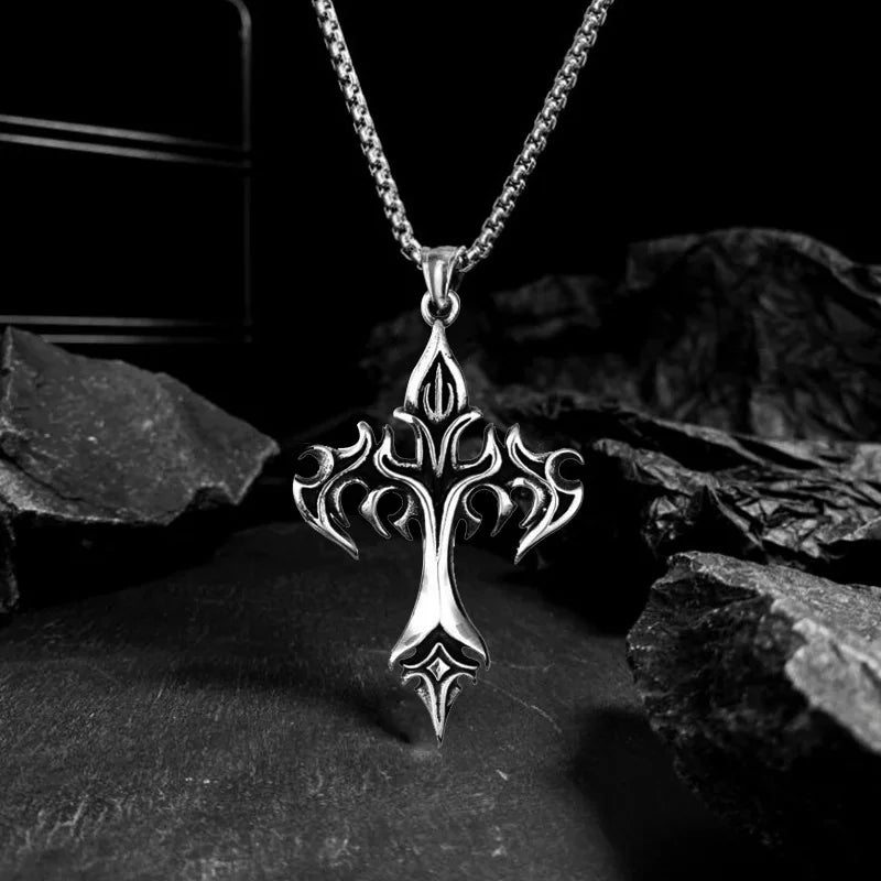 Short Cross Pendant Chain Eye Catching Design for Necklace Jewelry Lovers