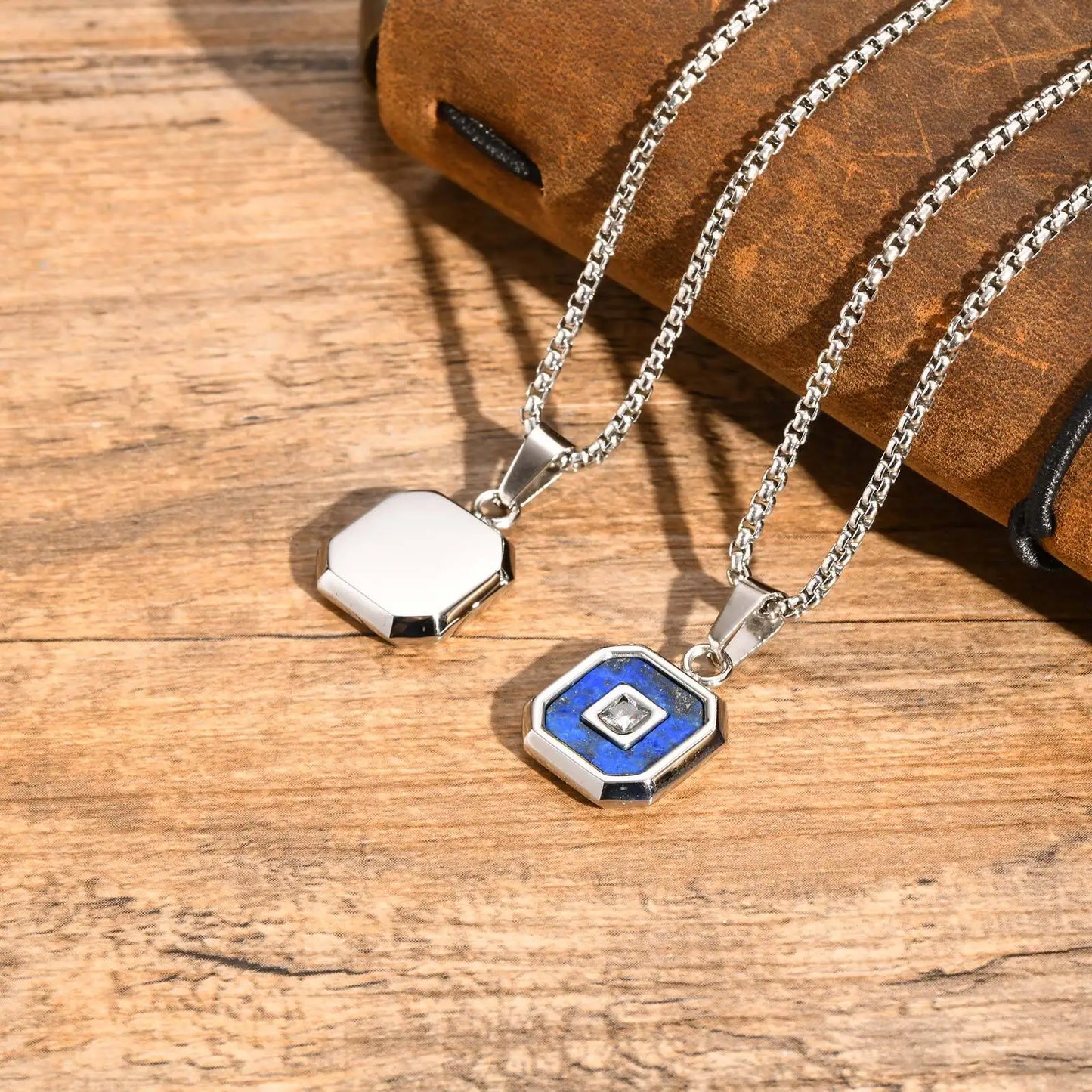 Square Pendant Necklace