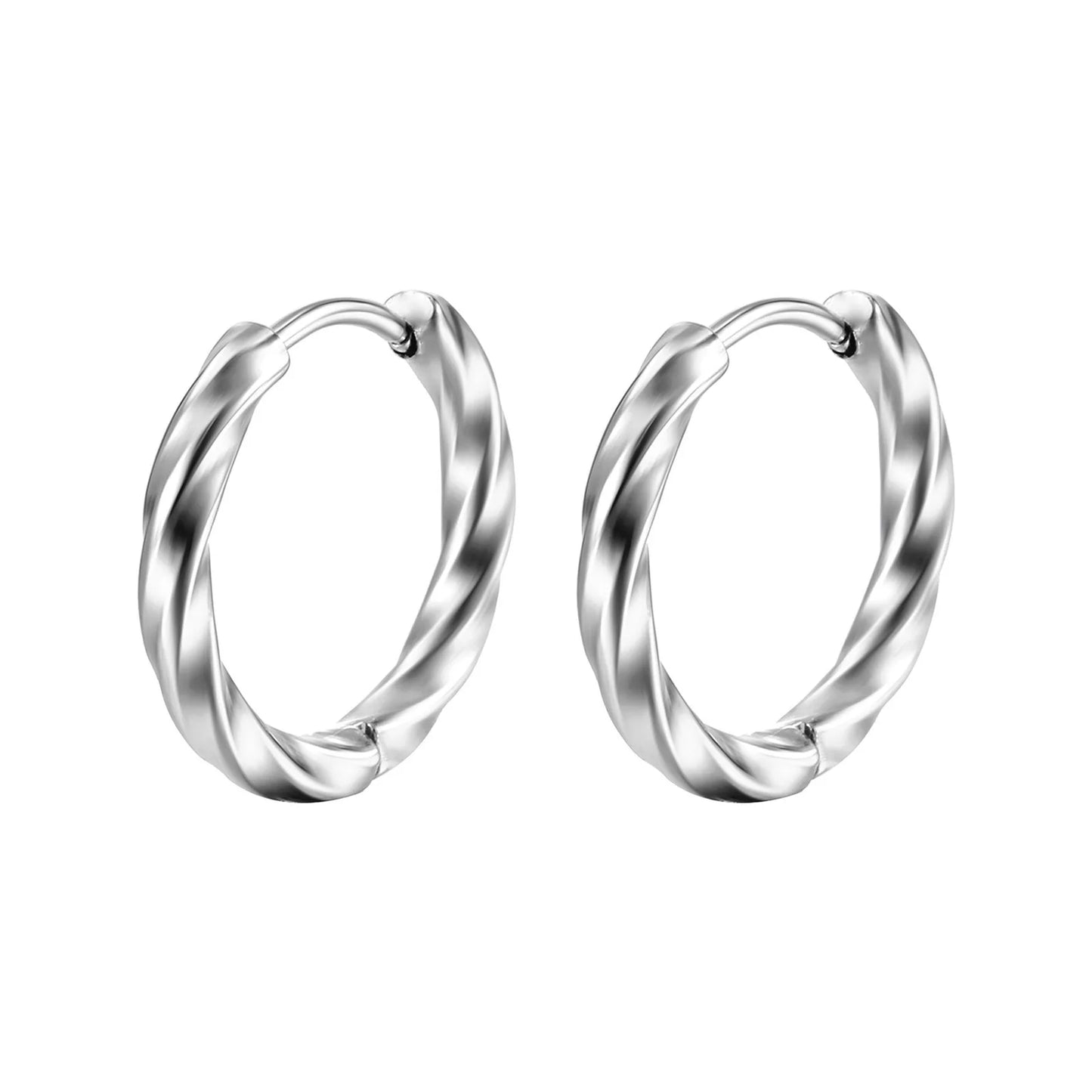 Mobius Hoop Earrings