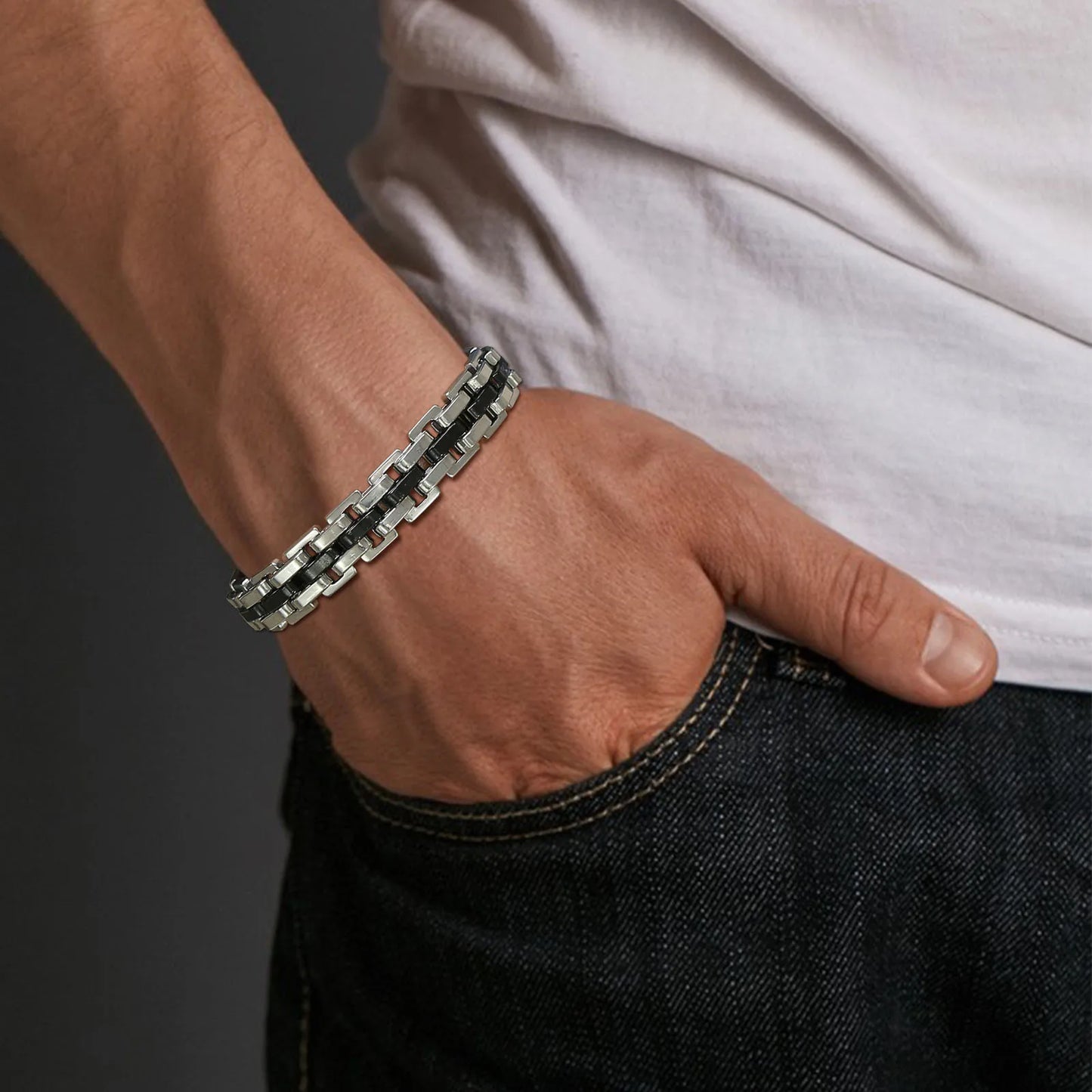 Stylish Strap Chain Bracelet