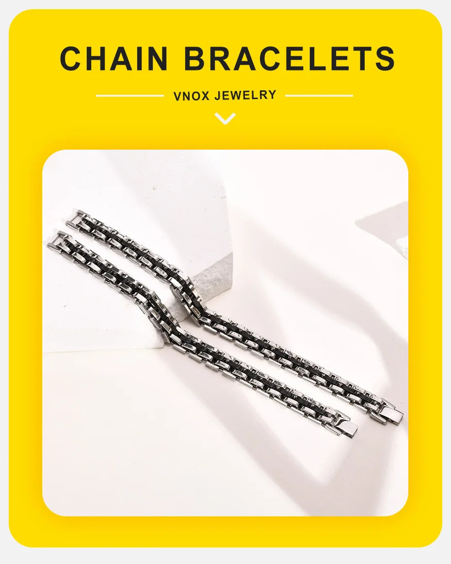 Stylish Strap Chain Bracelet