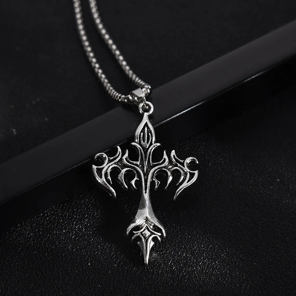 Short Cross Pendant Chain Eye Catching Design for Necklace Jewelry Lovers