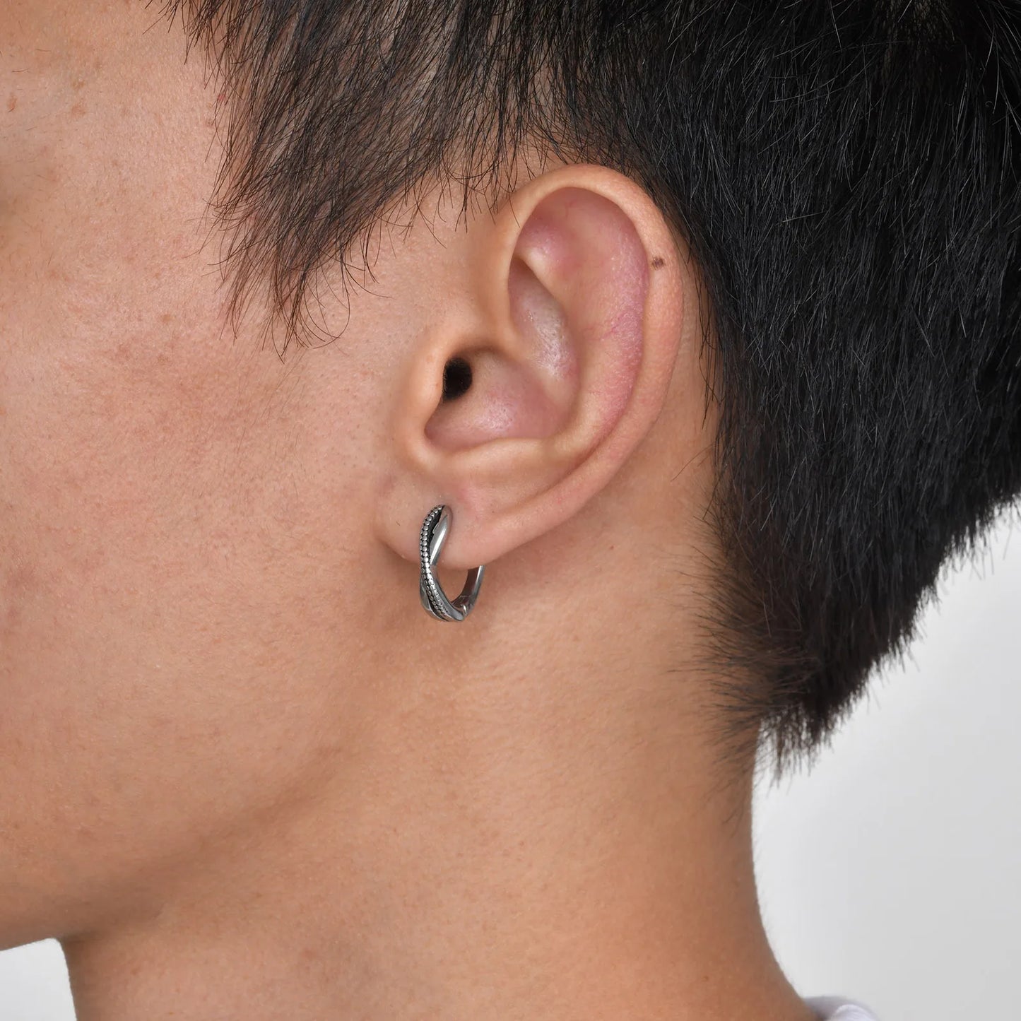 Retro Earrings for Men