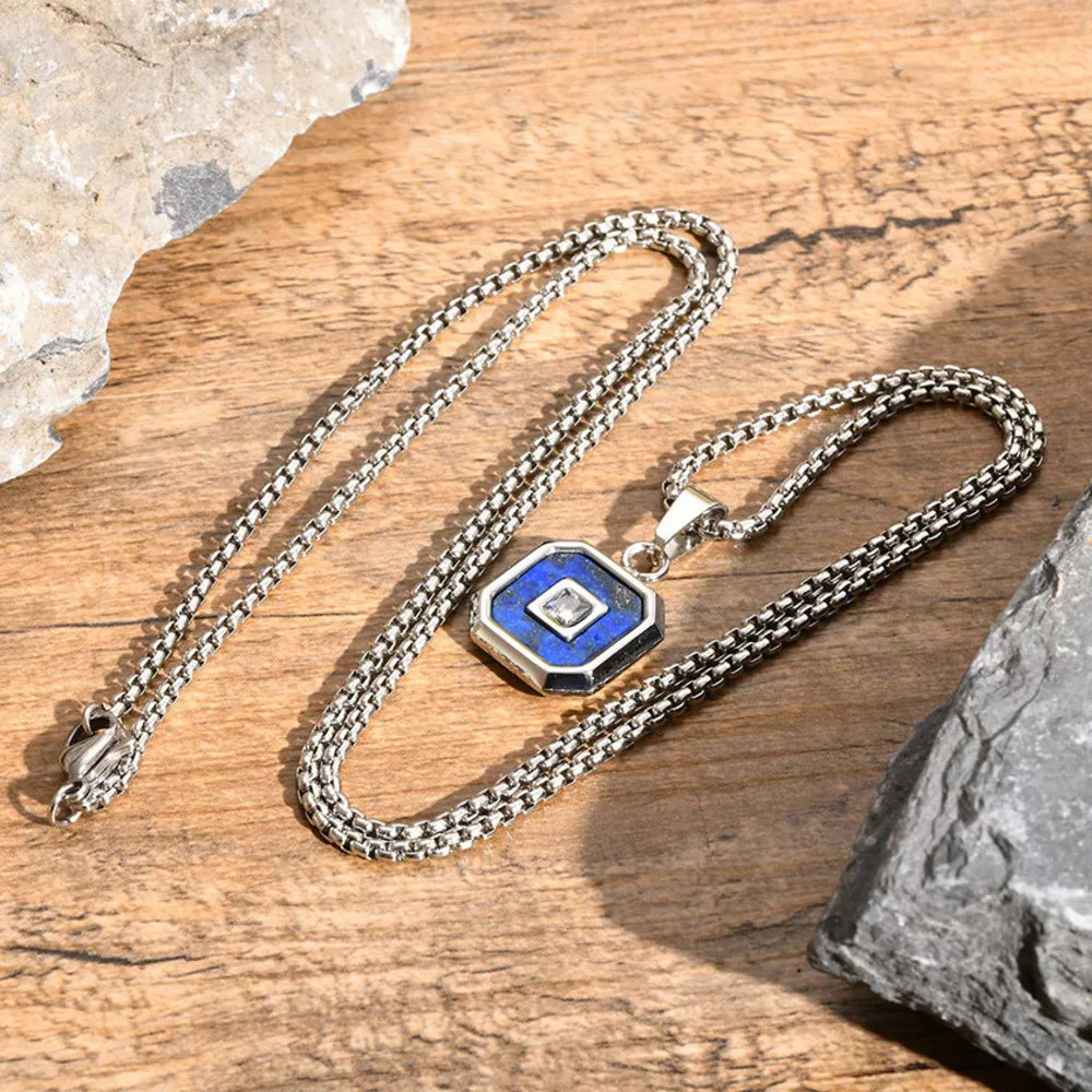 Square Pendant Necklace