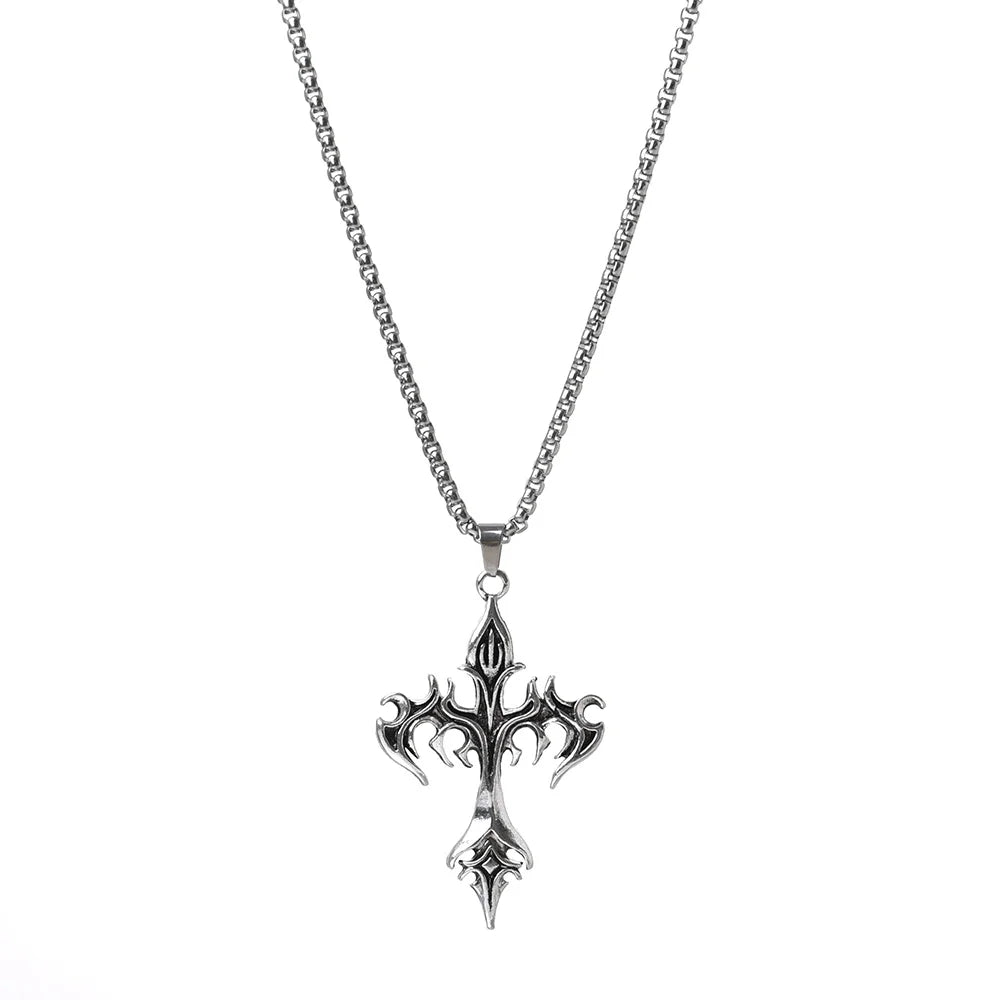 Short Cross Pendant Chain Eye Catching Design for Necklace Jewelry Lovers