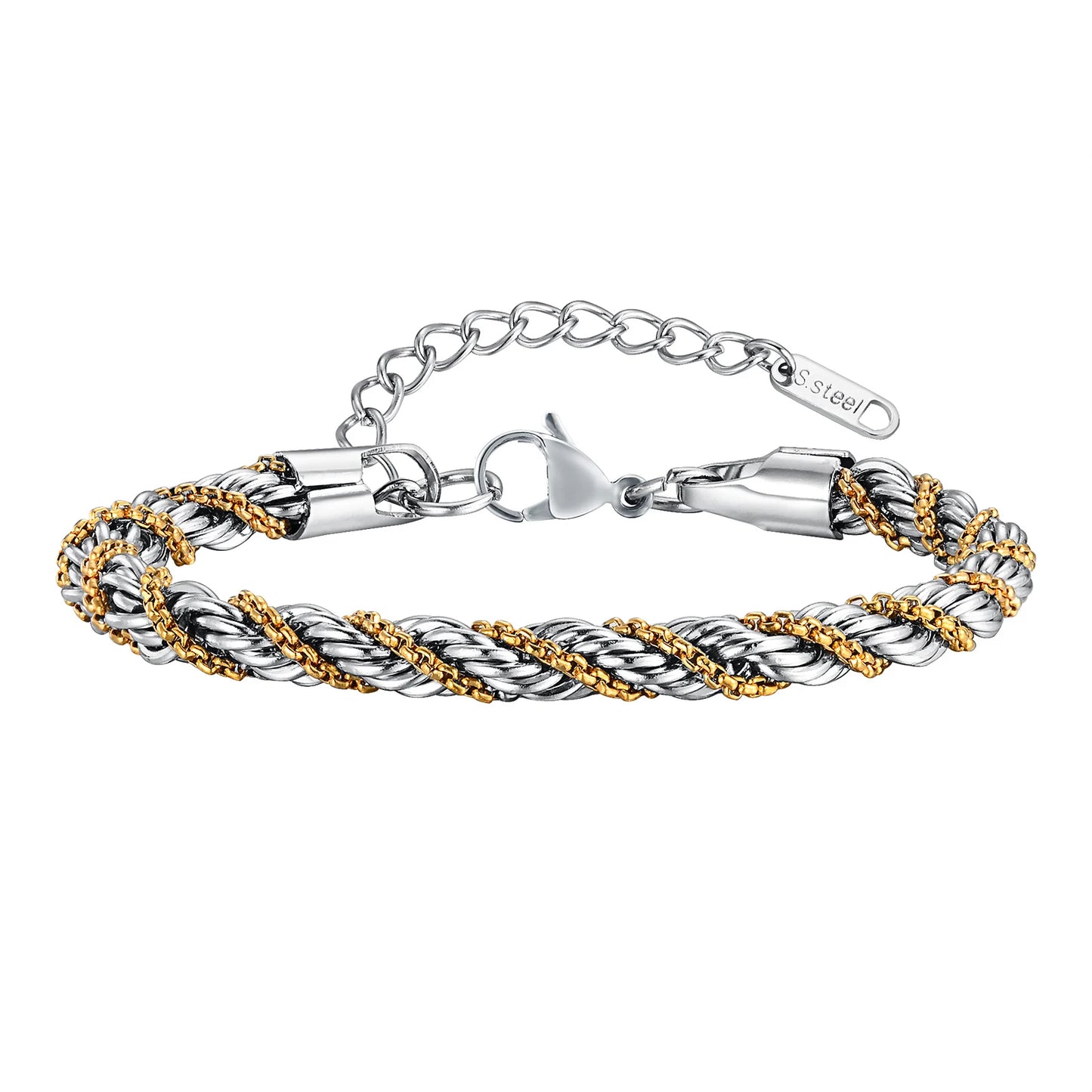 Twisted Rope Chain Bracelets