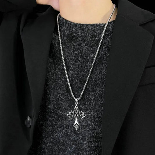 Short Cross Pendant Chain Eye Catching Design for Necklace Jewelry Lovers