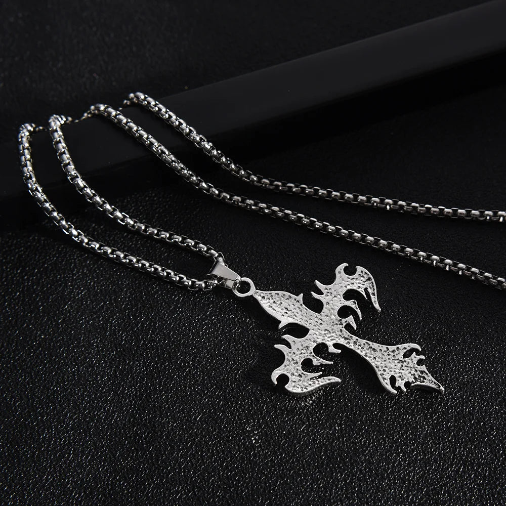 Short Cross Pendant Chain Eye Catching Design for Necklace Jewelry Lovers
