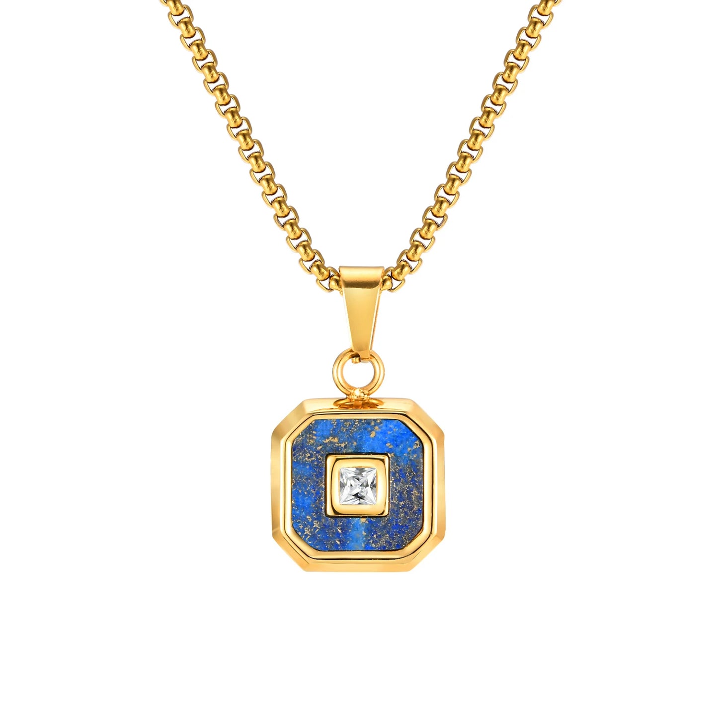 Square Pendant Necklace
