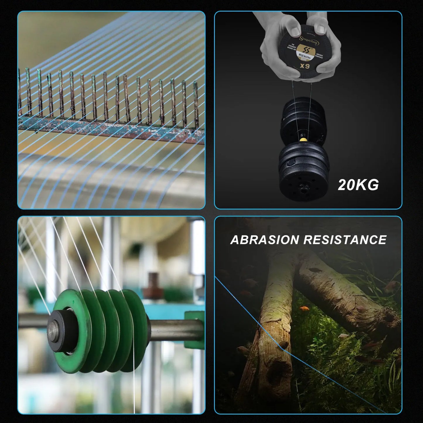 Top Quality 9 Strands PE Line X9 Sinking Line 150M Low Memory Braided Fishing Lines 17-97LB Super Japan Fish Line